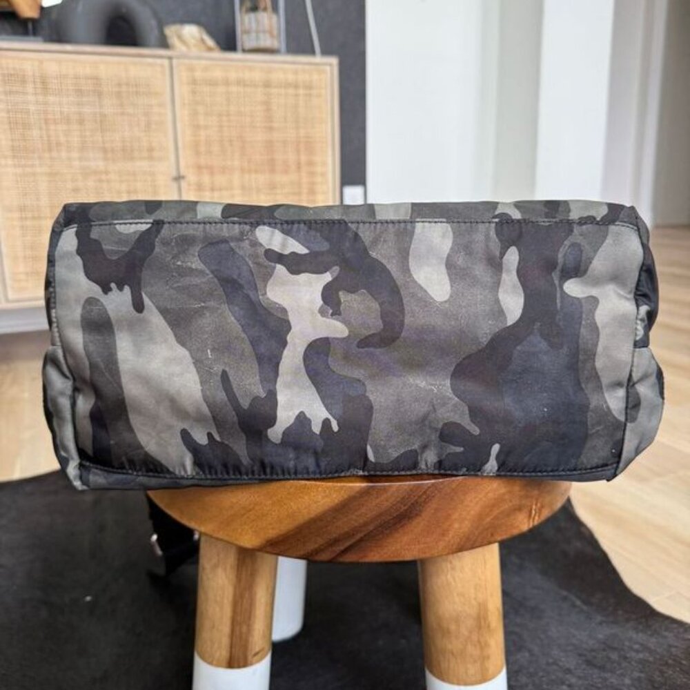 Prada Camouflage Tessuto Double Buckle Messenger Bag - Picture 7 of 12